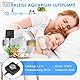 GuKKK Aquarium Luftpumpe, Nano Silent Mini Sauerstoffpumpe mit Rückschlagventil, Sauerstoffpumpe Aquarium <33dB 1.5W Leistungsstark Sauerstoffpumpe mit Luftstein, für Fischbecken und Die Nanoaquarien