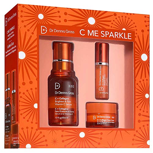 Dr Dennis Gross C Me Sparkle - Limited Edition Set: C+Collagen Brighten and Firm Serum, C+Collagen Brighten and Firm Eye Cream & C+Collagen Deep Cream