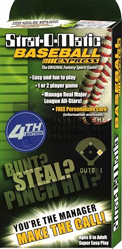 Strat-O-Matic Baseball Express 4th Edition miniatura 1