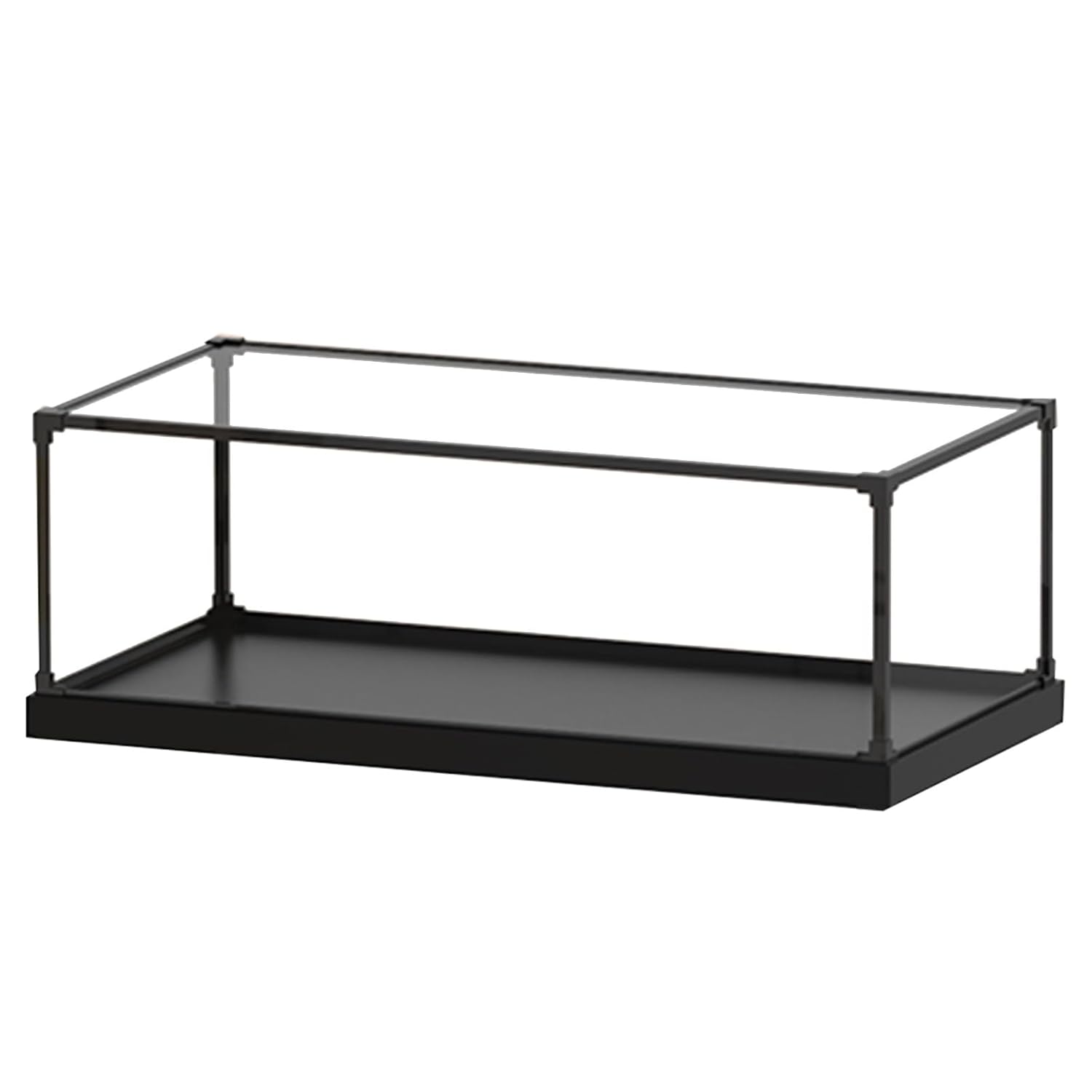 Gablota akrylowa, アクリル製木製ディスプレイケース 透明 複数サイズ 積み重ね可能 保護収納オーガナイザー コレク