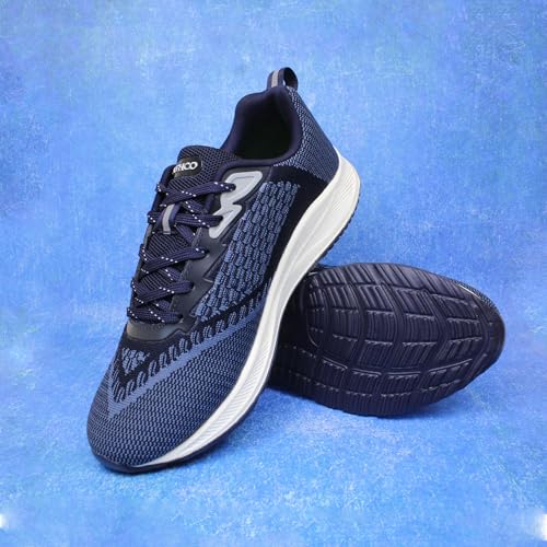 Image of ATHCO Mens Jimmy Memory Foam Insole Shoes|Running|Walking|Training|Gym|Jogging|Sneaker|Athletic|Laceup|Flexible|Lightweight|Dailyuse|Sports|Casual|ExtraSoft|Fitness|Gents Boys