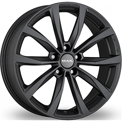 MAK CERCHIO IN LEGA MAK WOLF 7x17 5x114,3 ET 40 GLOSS BLACK