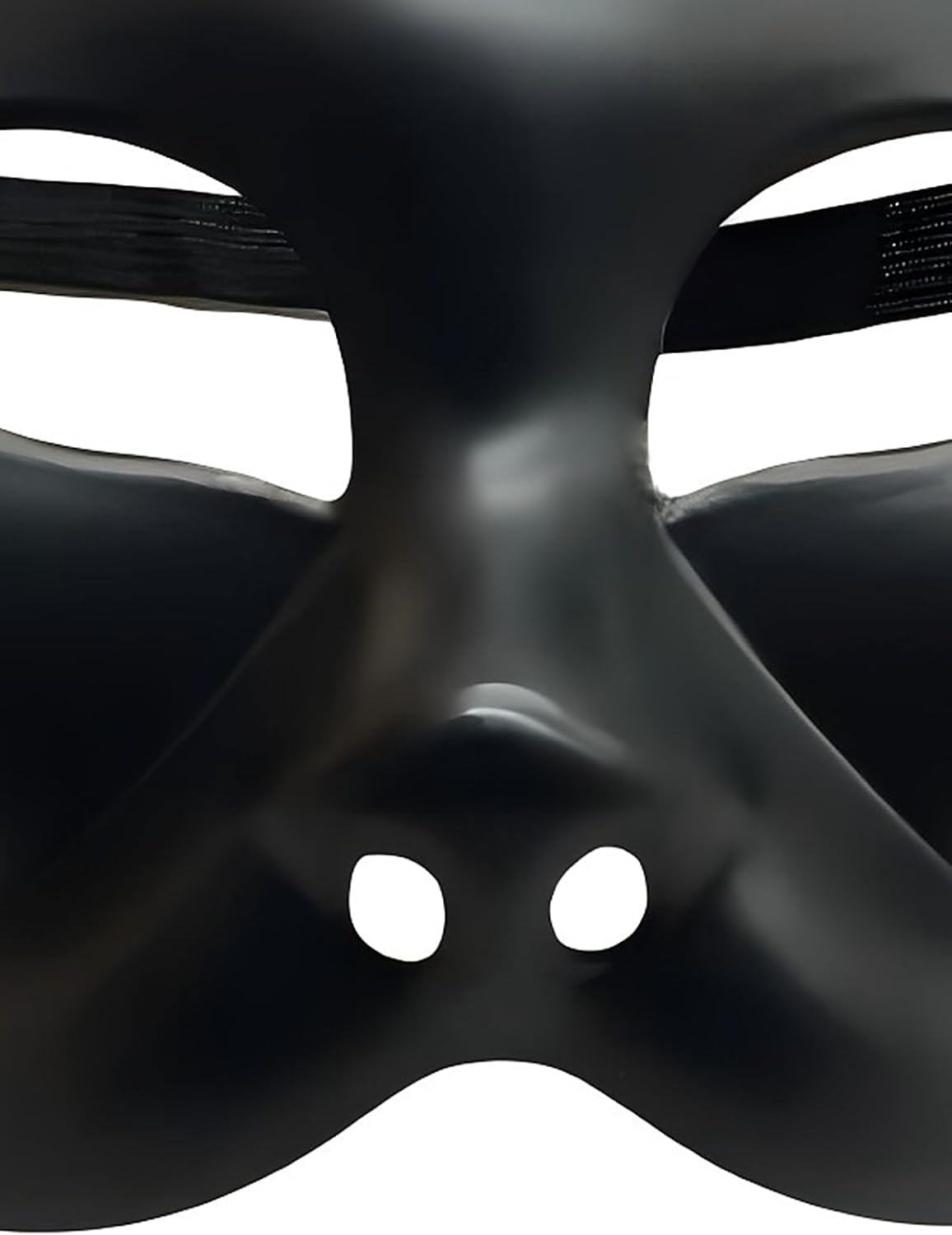 Wildarms Halloween Black Half-Face Cat Mask - Animal Cosplay Masquerade Party Accessory - Image 4