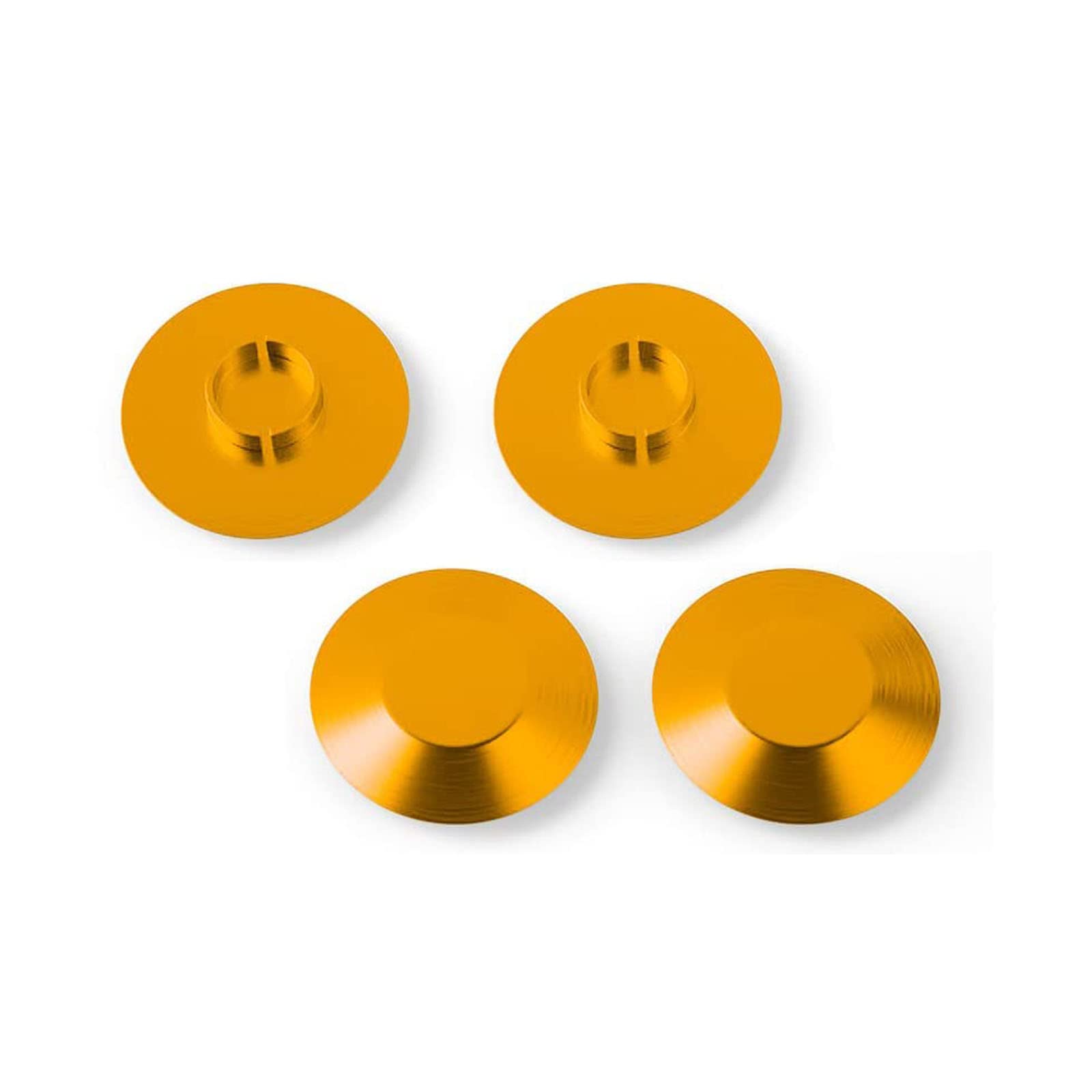 Amazon | 4個 CNC アルミニウム ハンドルバークランプ ボルト キャップ