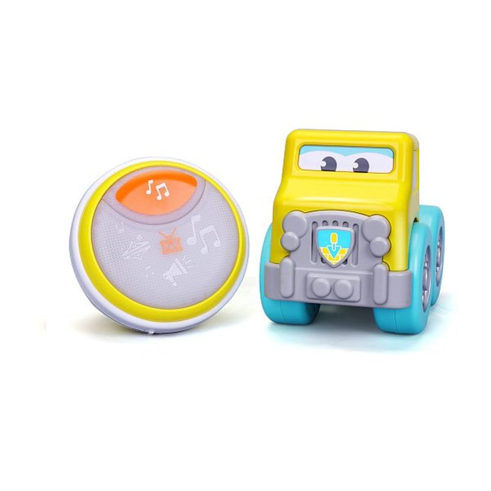 Bburago B16-89032 Betonmischer mit Trommel BB Junior Drive N Rock Cement Mixer with Drum, Assorted Designs and Colours