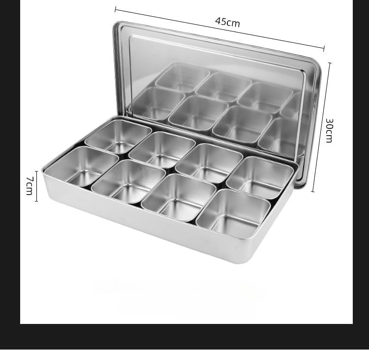 Amazon｜ステンレス 深型パット 中子 バット ヤクミ入れ 保存容器 調味