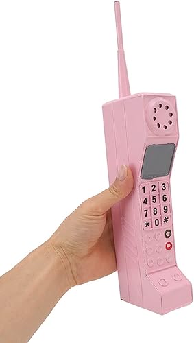 Adorno de teléfono celular de ladrillo, modelo de teléfono celular retro vívido a la antigua, portátil, decorativo, vintage, modelo celular,