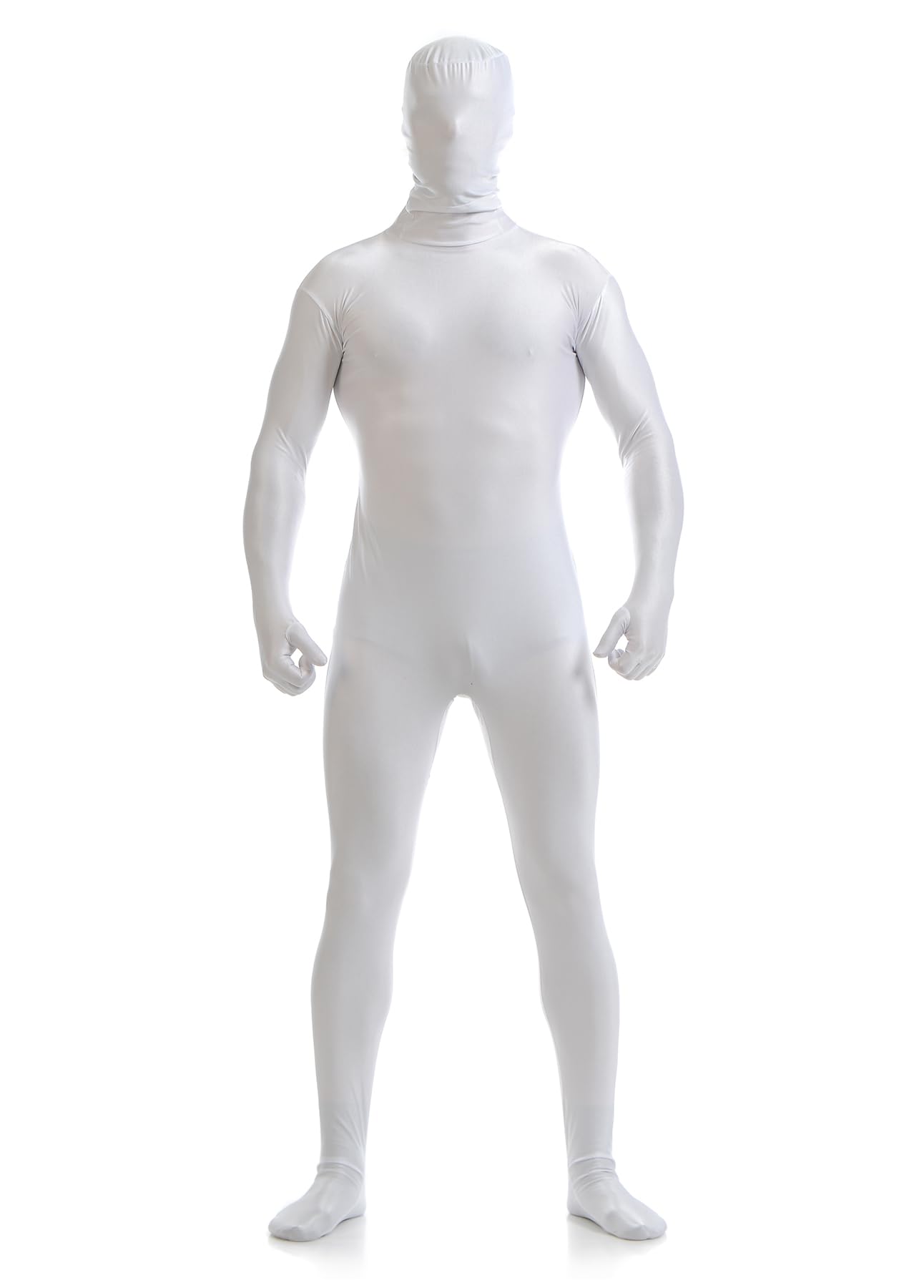 ATHX Men's and Women's Bodysuit Costume Stretchy Spandex Unitard Halloween Cosplay Full Body Suit Zentai Skin Suit