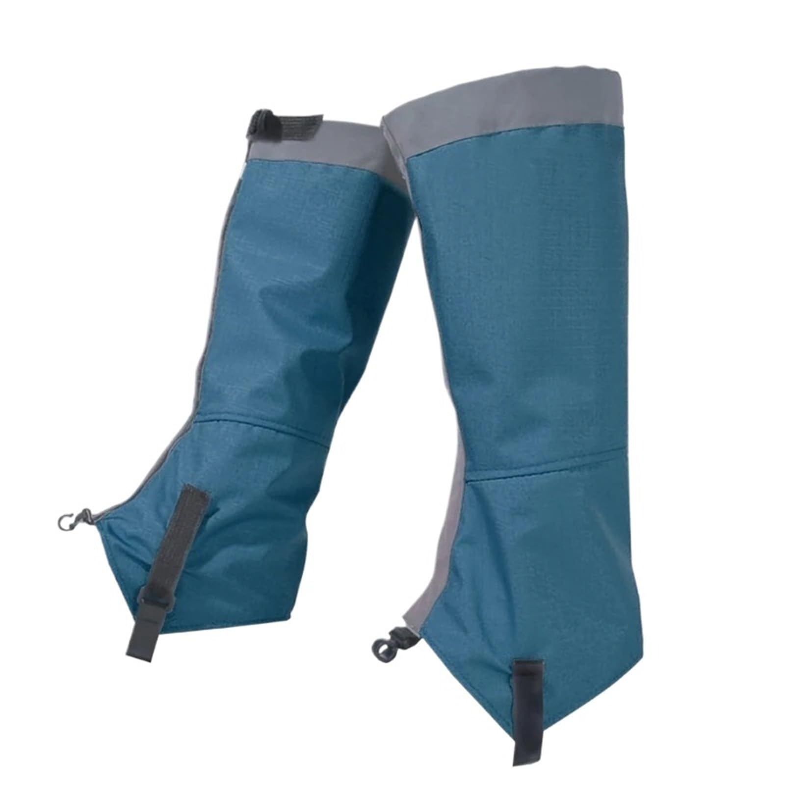 2 pares de cubiertas for zapatos, polainas impermeables for piernas, ajustables for botas nieve, calentador for, cubierta for senderismo para Protección