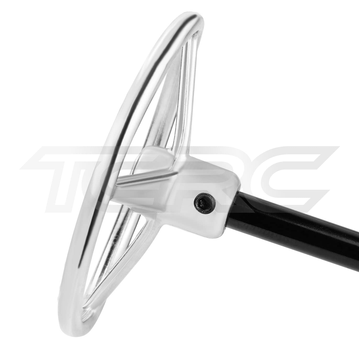 LT Easiyl – Émetteur RC Déclencheur Volant Alu – Compatible Avec TRX4/TRX6 – Voiture 1/10 – Noir/Rouge