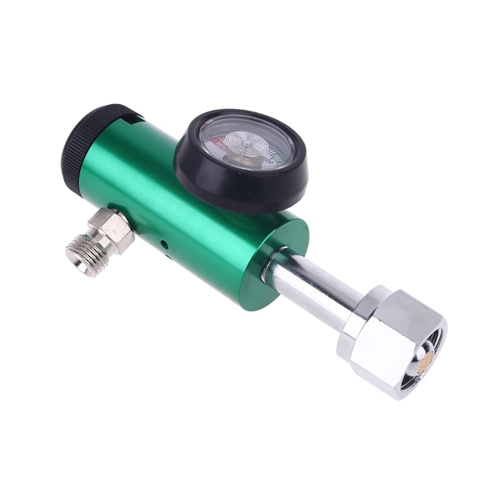 3000psi CGA540 Regulator ciśnienia tlenu Inhalator tlenowy Przepływomierz Przepływomierz butli tlenowej do klinik szpitalnych