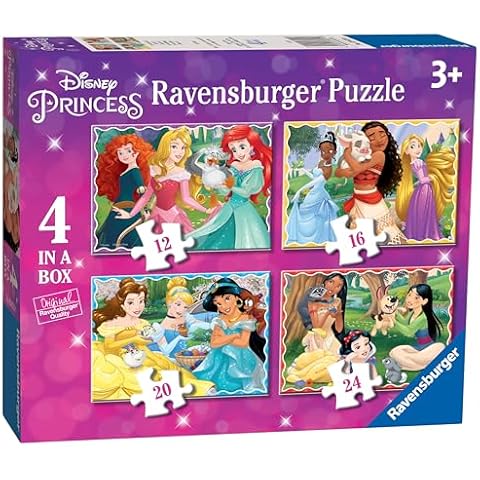 Ravensburger Disney Princess Jigsaw Puzzles Set Cover