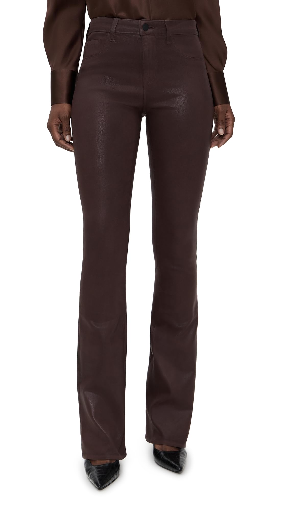 LAGENCE Womens Selma Sleek Baby Boot Jeans