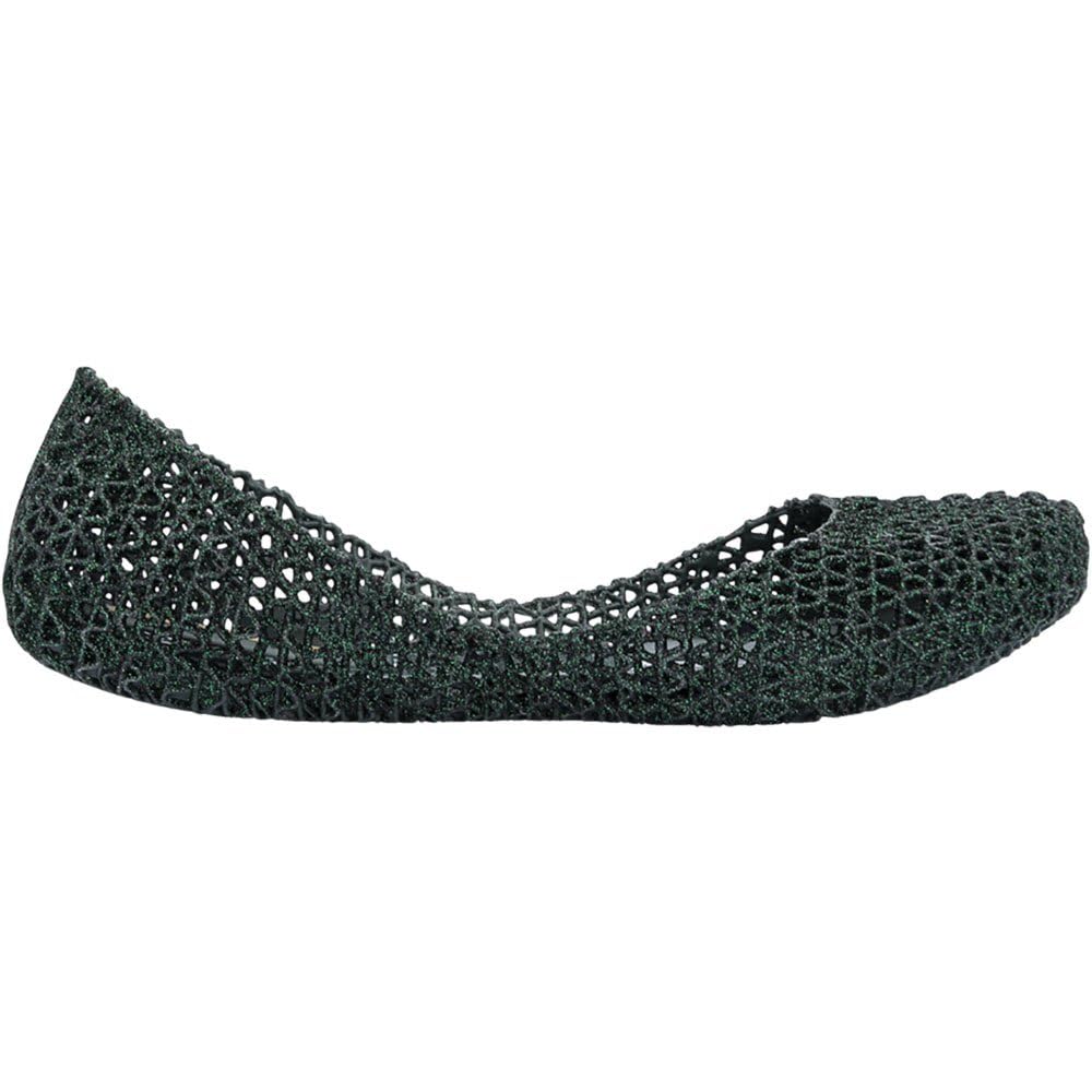 Melissa Campana Papel 20, Ballerine da Donna con Punta Chiusa, Verde, 36 EU
