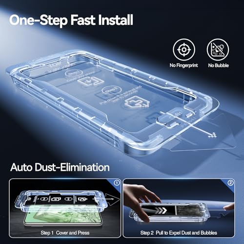 SMARTDEVIL [3+1 Pack Screen Protector for Google Pixel 8 Desk Fan