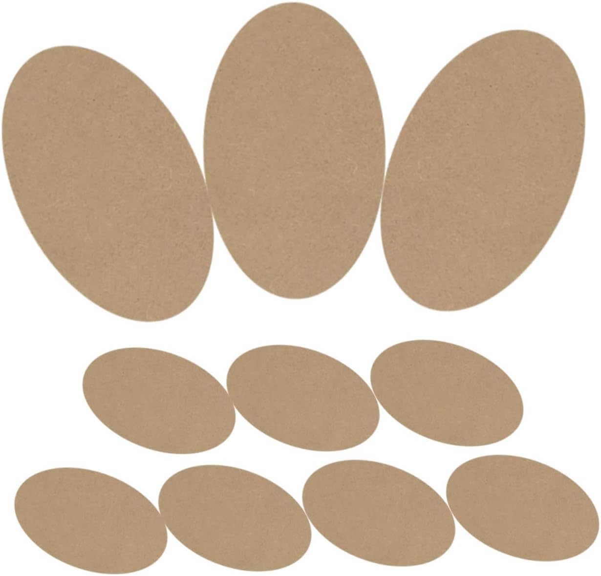 10pcs Clay Crafting Board for Pottery Art Lightweight Natural Wood Mat for Sculpting and Projects
