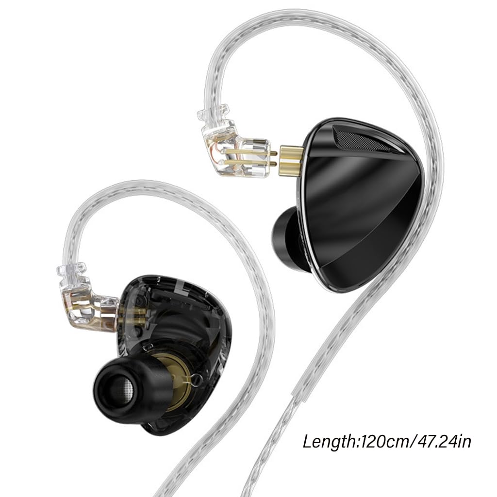 Cavo professionale per cuffie in-ear con piastra in argento per un suono superiore