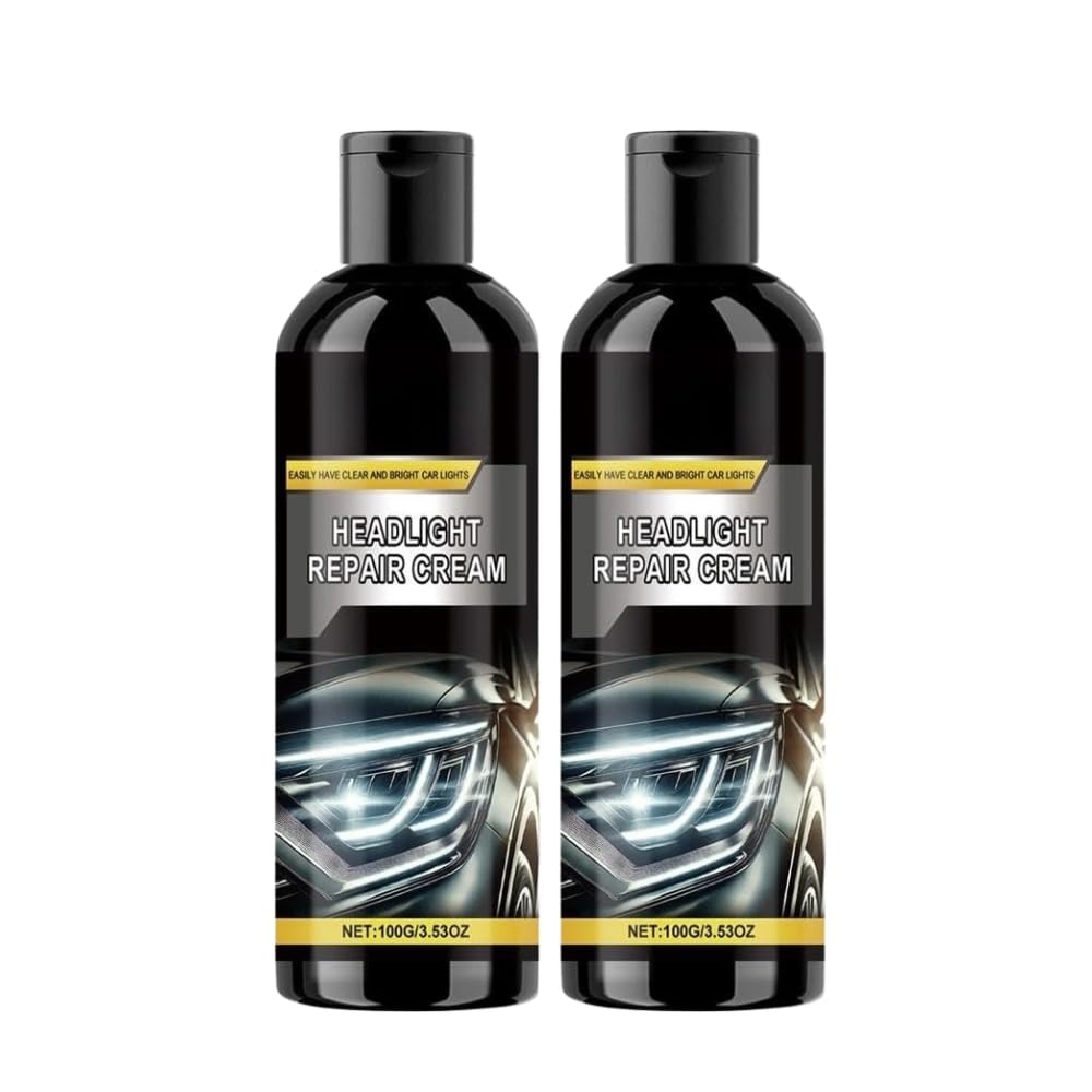 Headlight Lens Cleaner, Restorer, Shiner, for Vehicles Automobile Car & Bike Headlight Lens and Glass Restorer Cleaner, Restores Cloudy, Dull, Yellowed Headlights(100Ml) (2)-image-9