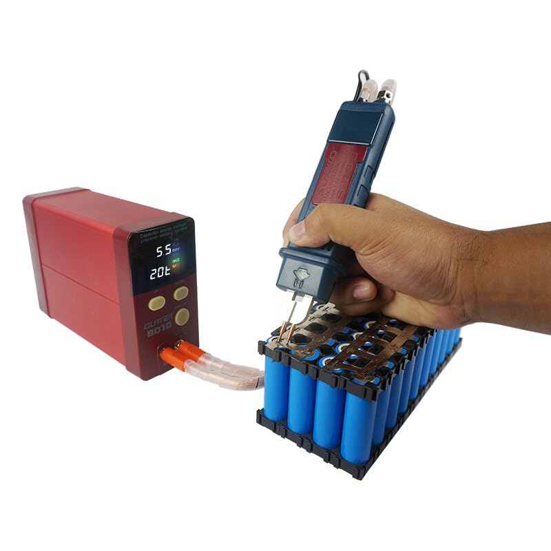 801D Automatic Spot Welder Storage Capacity Spot Welding Machine 12KW 1800A