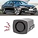 Acouto Back-up Warning Alarms Reverse Beeper Car Universal 12V 115db Car Reversing Alarm Back Up Horn Beeper Buzzer Black
