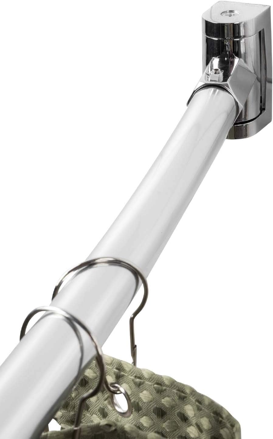 LDR 163 6332 Exquisite Adjustable Curved Shower Curtain Rod