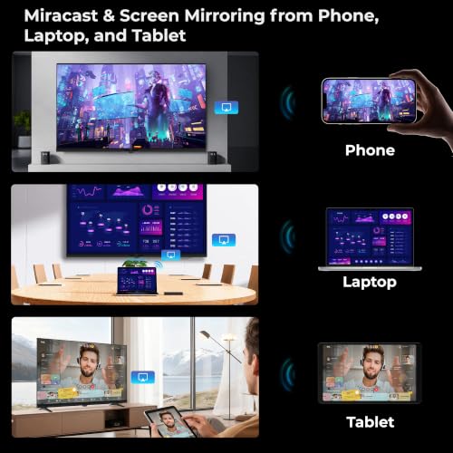 FPD Smart TV 32 inch, TV with Tizen OS, Compatible with Samsung TV Plus, HDR 10, Miracast, HD 720P, Dolby Audio, SmartThings, Gaming Hub, Voice Control, Flat Screen TV - 5