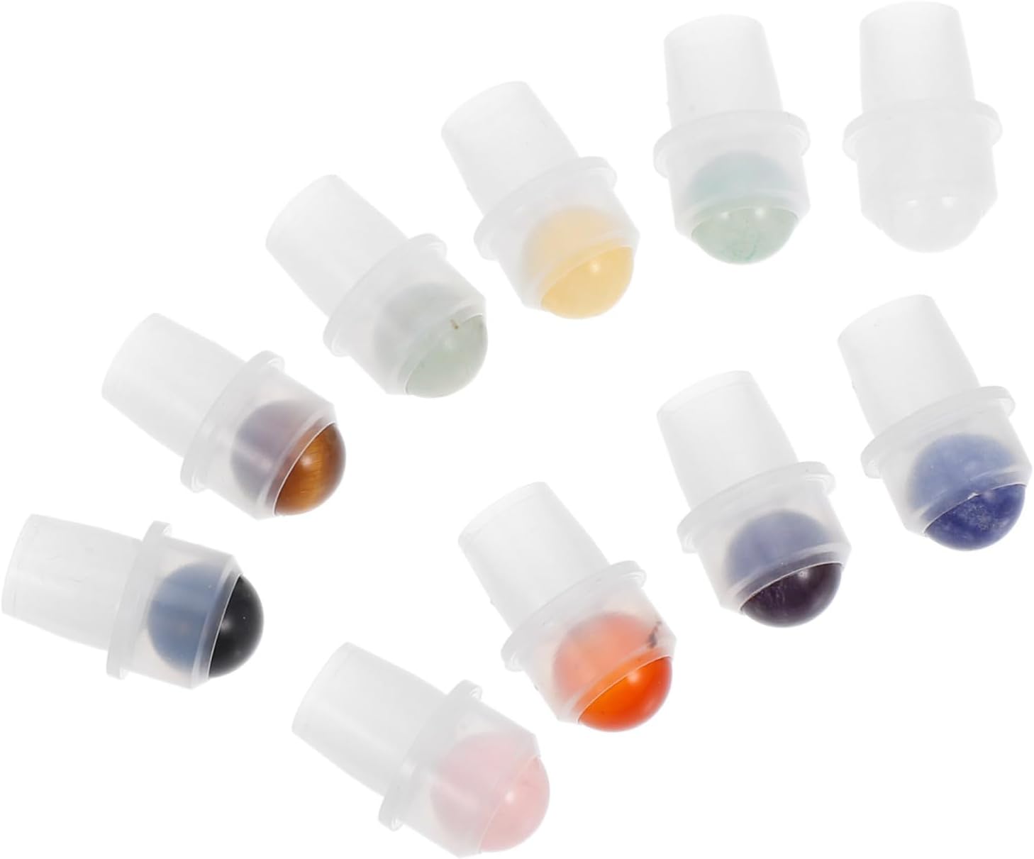 Amazon.com: CTIRCHIU 10pcs Roller Ball Inserts for Essential Oil ...
