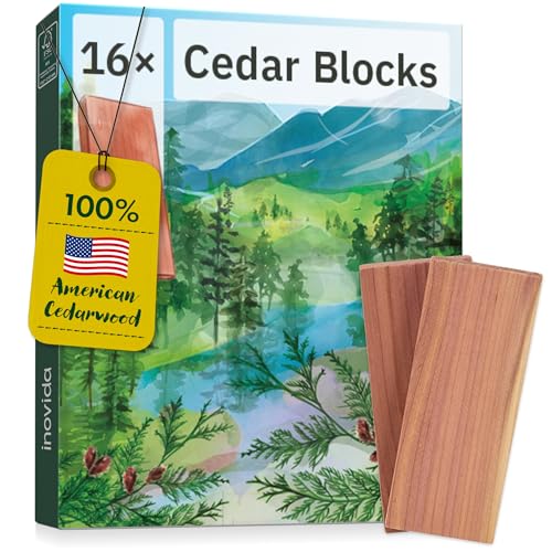 16 American Cedar Wood Blocks – Stop Clothes...