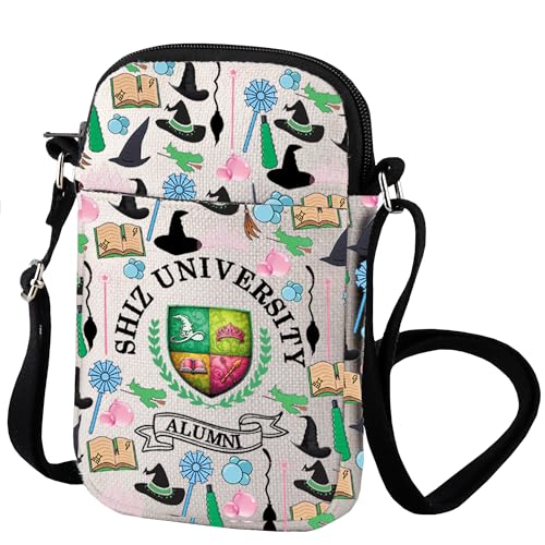 VAMSII Witch Inspired Crossbody Bag Shiz Universities Gift Shiz University Alumni Musical Shoulder Bag