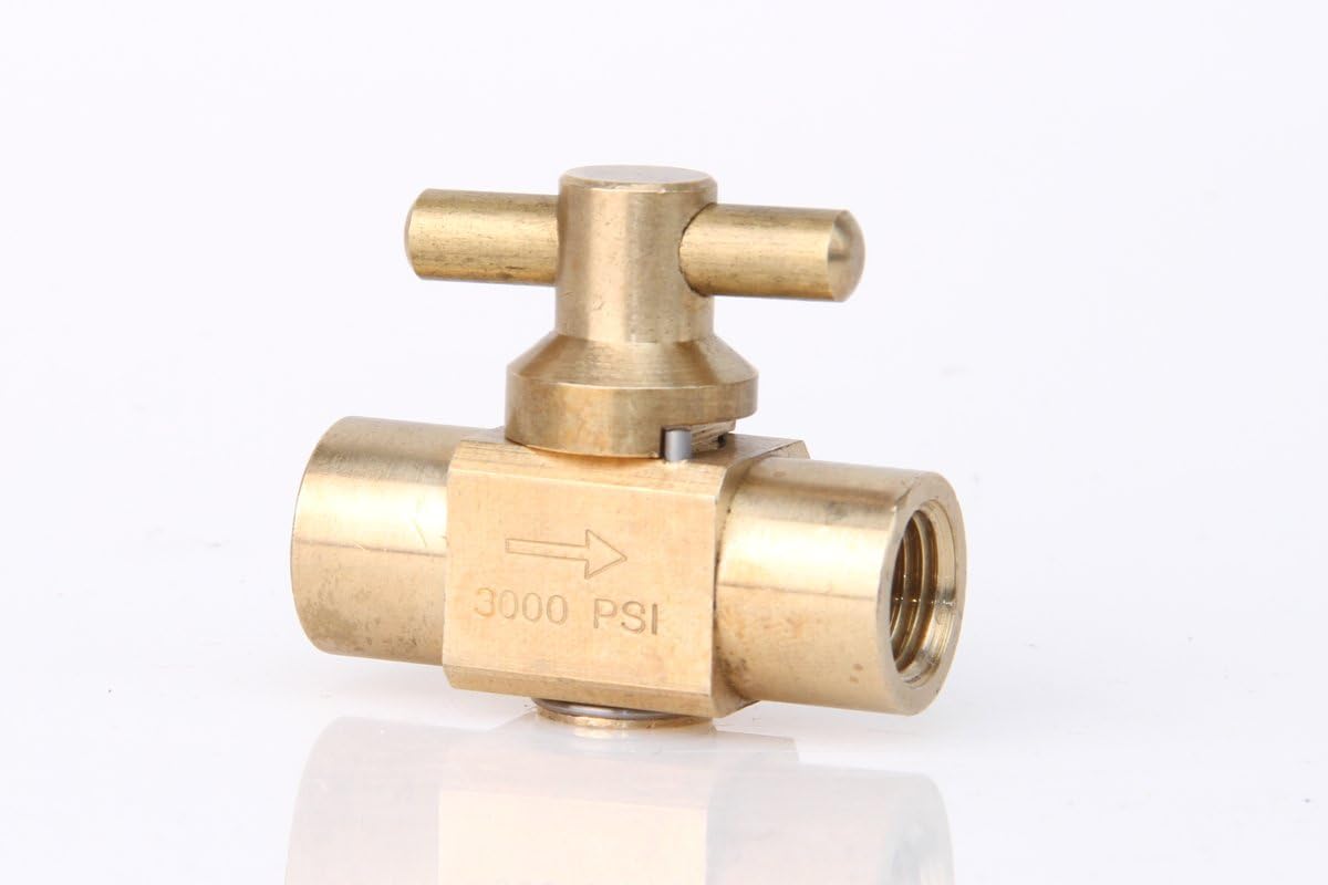 High Pressure Brass Shut-Off Valve for Carpet Cleaning Equiptment