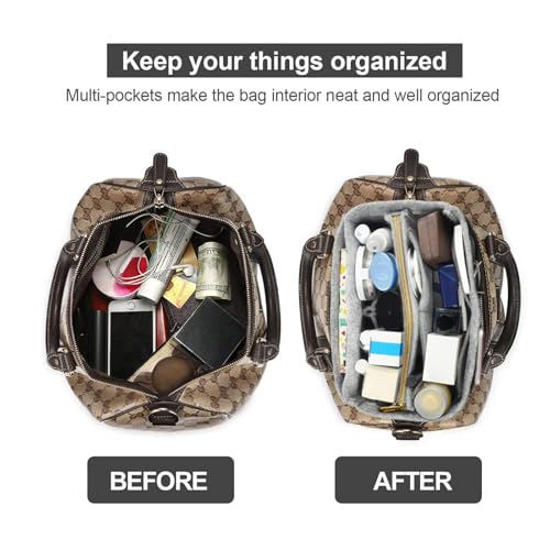 Image of Purse Organizer Insert, Handbag & Tote Organizer, Bag in Bag, Perfect for Speedy Neverfull and More