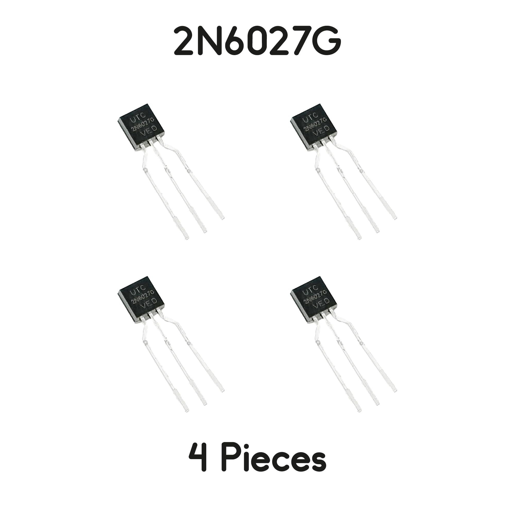 4 PEZZI PUT 2N6027 2N6027G programmable unijuction transistor TO-92
