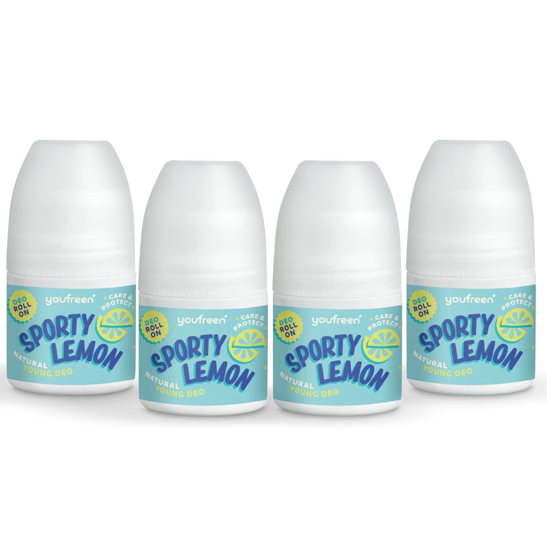 youfreen Deo Roll-on Kids & Teens Bio-Aloe Vera 4x50ml Sporty