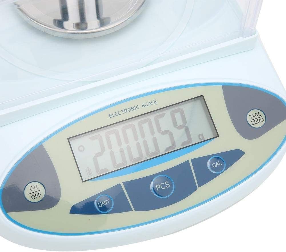Balance de cuisine, balance numérique de précision de 0,001 g, balance électronique analytique de précision de laboratoire 100 g, 200 g, 300 g et 500 g x 0,001 g.