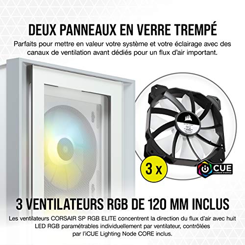 Corsair iCUE RGB Tempered Glass - vue 8