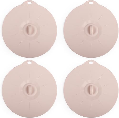Tapas de silicona de 4 a 12 pulgadas para tazas, tazones, platos, sartenes, cubierta de salpicaduras de microondas, cubierta de tapas para
