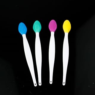 Paquete de 4 cepillos de silicona para elimin...