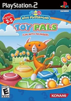 Video Game Konami Kids Playground: Toy Pals Fun with Numbers - PlayStation 2 Book