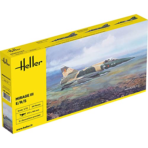 Mirage III E Heller 80323 évitez les pièces manquantes avec cette maquette plastique 1/72