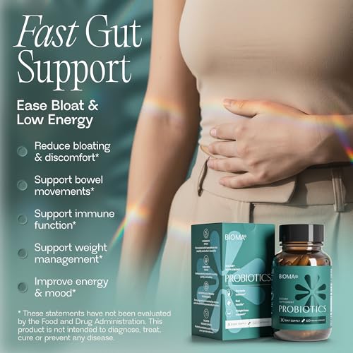 BIOMA Probiotics - Digestive Health Probiotic - Gut Support for Men & Women with Xylooligosaccharides, Tributyrin & Bifidobacterium - Vegan & Gluten Free - 180 Delayed-Release Capsules (90-Day Supply) - Image 3