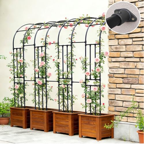 Treillis résistant aux intempéries pour arche de jardin murale L 60