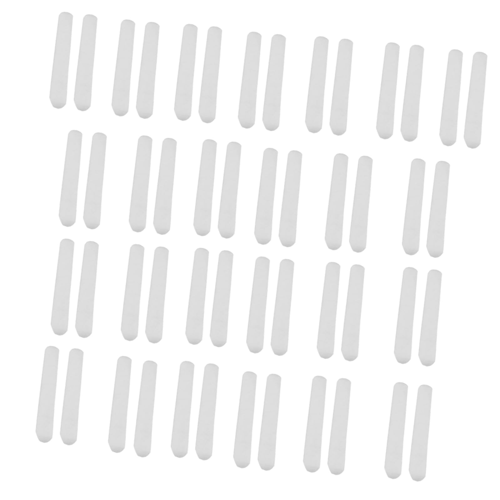 Jazuaiao 50Pcs Forehead Sweat Pad Adhesive Hat Liner Inserts Absorbing Strips for Running Caps Shirt Collars Absorbing Forehead Strips