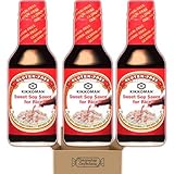 Kikkoman Gluten-Free Sweet Soy Sauce for Rice - 3 Bottle Bundle Pack - Made with Traditionally Brewed Soy Sauce - For Rice, Stir-Fry, Marinades, Seafood - In Cornershop Confections Protective Box