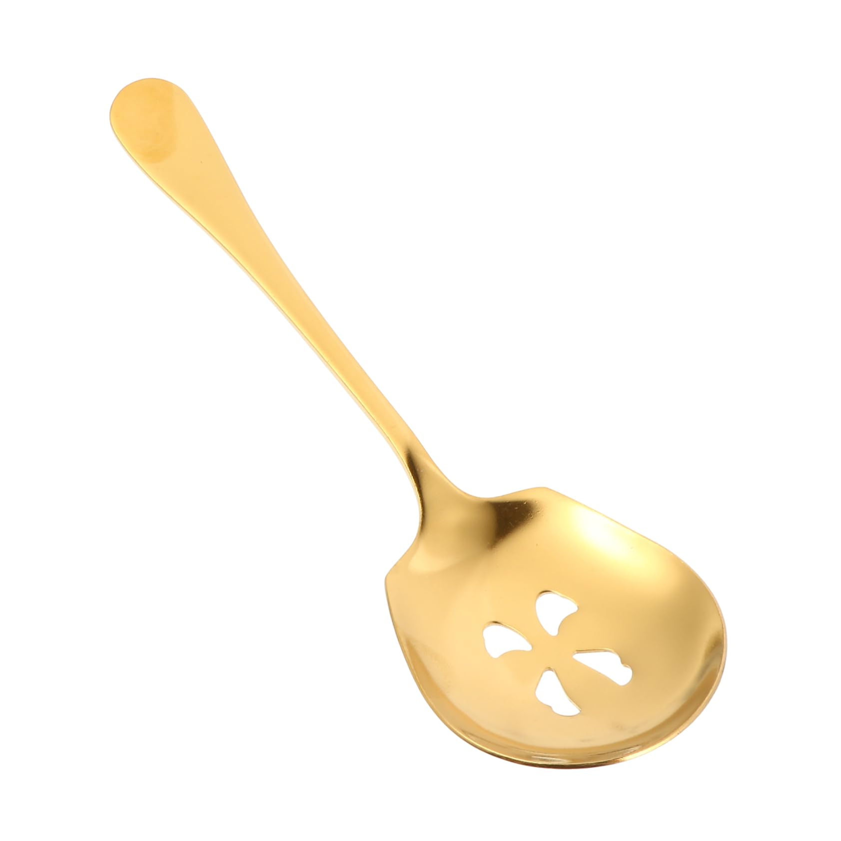 CIYODO Stainless Steel Colander Kitchen Slotted Spoon Cooking Utensil Restaurant Grade Dishwasher Safe Long-lasting