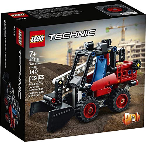 Image of LEGO Technic Skid Steer Loader 42116 Model Building Kit for Kids Who Love Toy Construction Trucks, New 2021 (139 Pieces)