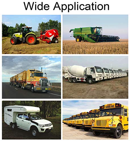 Nother 12V 720P Ip68 Waterproof Ahd Front Side Rear View Backup Camera Starlight Night Vision Heavy Duty With 4 Pin Connector For Truck Rv Bus Monitor Dvr #TOP6