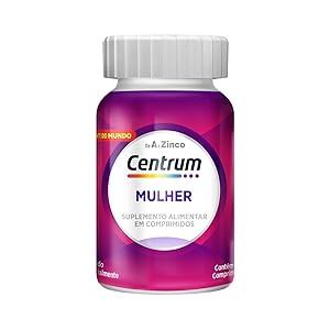 centrum mulher engorda Centrum Mulher 60 comprimidos multivitamínico diário feminino