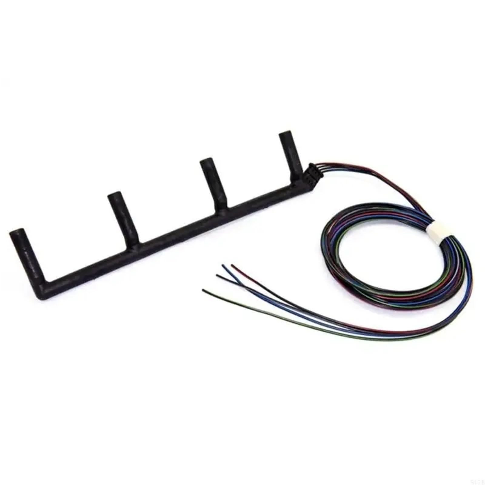 Bobina Compatible con Golf 038971782C 904-417 V10830116 84554003001 517B Cable del calentador motor Bujía incandescente y cableado puente conector Kit de bobina de encendido