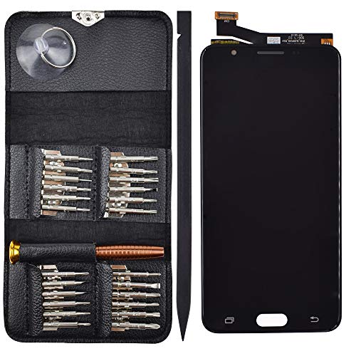 Image of LCD Screen Display with Digitizer Touch Panel Without Bezel Frame Compatible with Samsung Galaxy J7 Prime G610F G610F /DS G610F /DD G610M G610M /DS G610Y /DS-USA Version(Black)