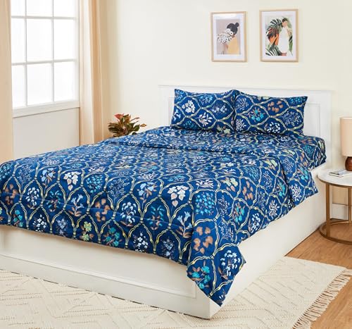 Amazon Brand - Solimo Microfiber Bedding Set | 144 Thread Count |...